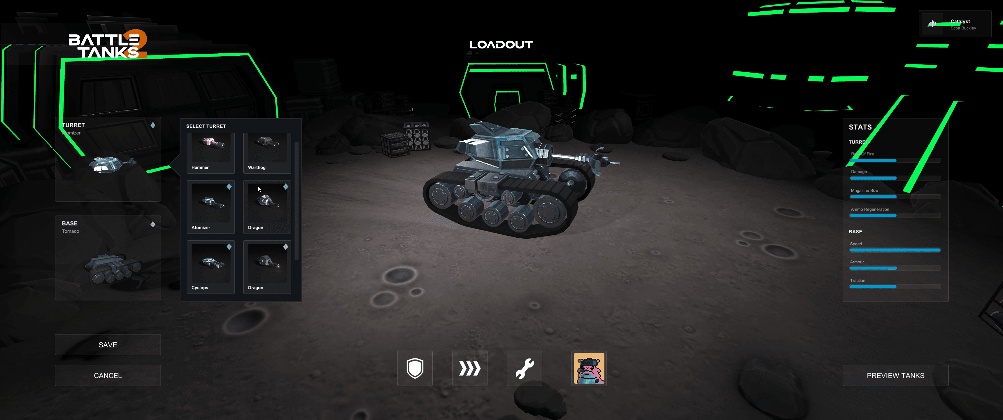 Battle Tanks Customiser
